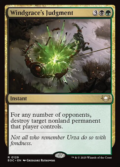 Windgrace's Judgment - EOC - 129