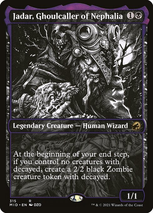 Jadar, Ghoulcaller of Nephalia (Showcase) (Foil) - MID - 315