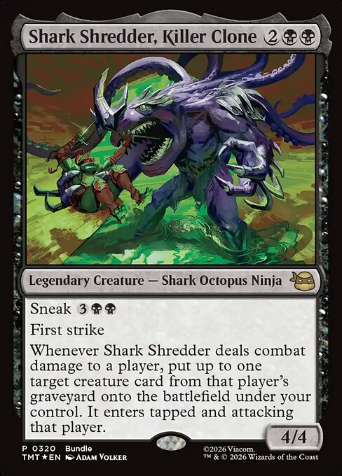 Shark Shredder, Killer Clone (Foil) - TMT - 320