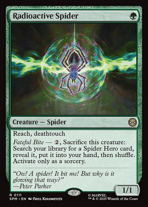 Radioactive Spider (Foil) - SPM - 111