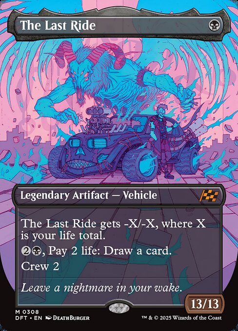 The Last Ride (Borderless) (Foil) - DFT - 308