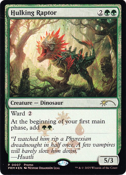 Hulking Raptor (Foil) - PMEI - 2026-9