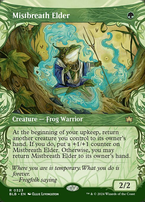 Mistbreath Elder (Showcase) - BLB - 323