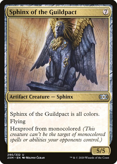 Sphinx of the Guildpact (Foil) - 2XM - 290