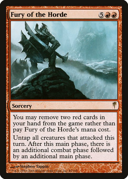 Fury of the Horde (Foil) - CSP - 81