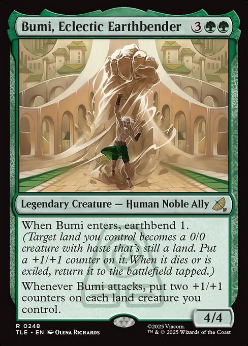 Bumi, Eclectic Earthbender (Foil) - TLE - 248