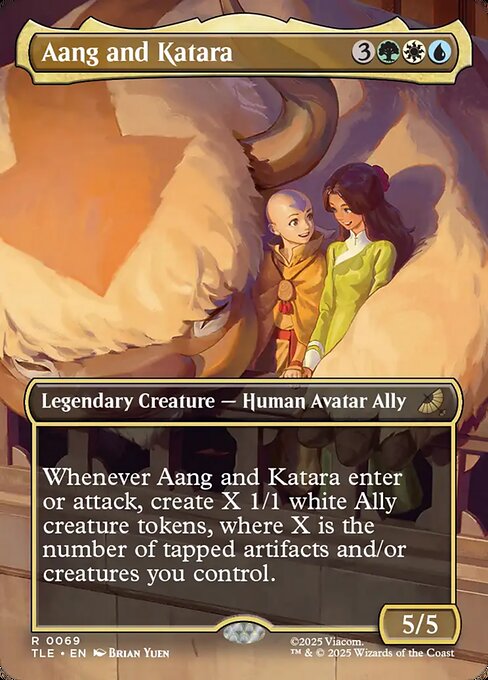 Aang and Katara (Borderless) - TLE - 69