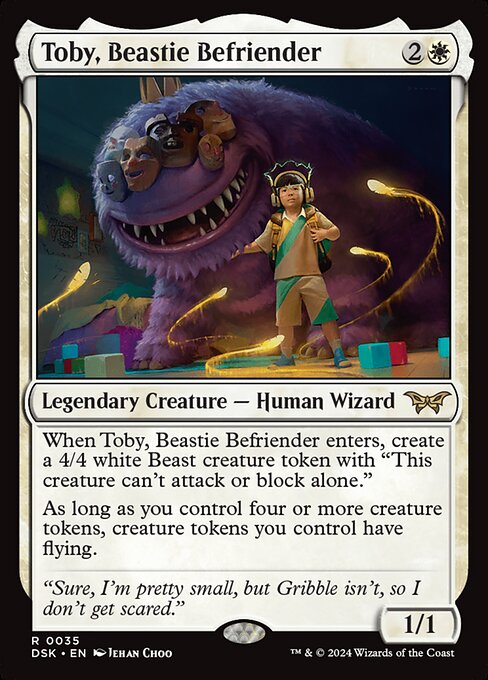 Toby, Beastie Befriender - DSK - 35