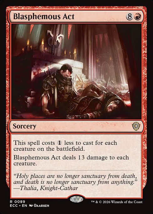 Blasphemous Act - ECC - 89