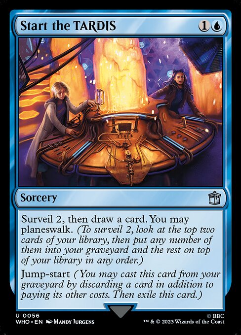 Start the TARDIS - WHO - 56