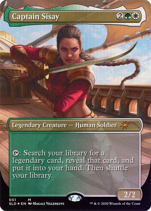 Captain Sisay (051) (Foil) - SLD - 51