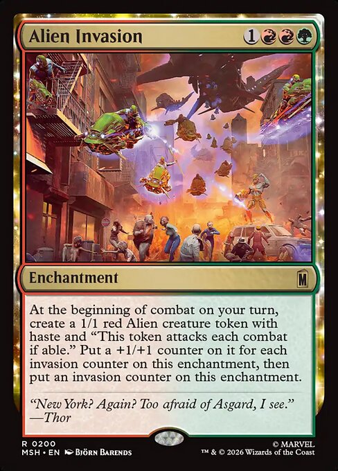 Alien Invasion - MSH - 200