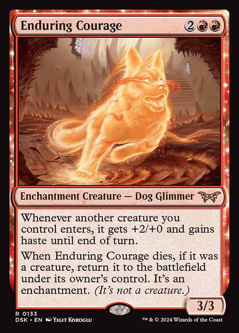 Enduring Courage (Foil) - DSK - 133