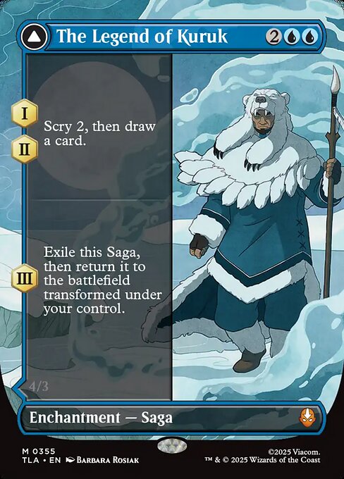 The Legend of Kuruk (Borderless) (Foil) - TLA - 355