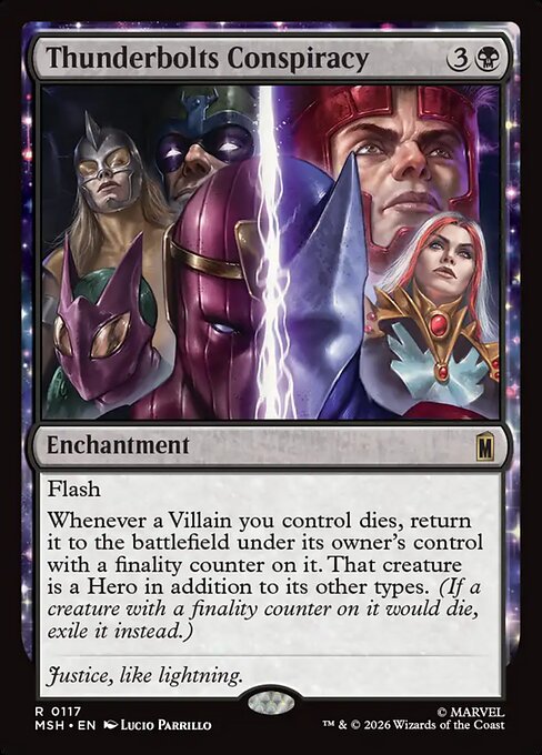 Thunderbolts Conspiracy - MSH - 117