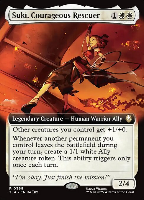 Suki, Courageous Rescuer (Extended Art) (Foil) - TLA - 368