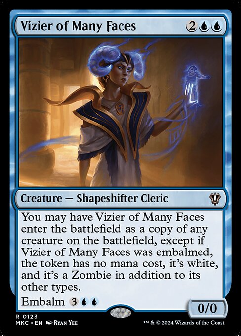 Vizier of Many Faces - MKC - 123