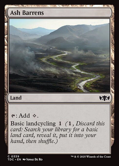 Ash Barrens - TDC - 339