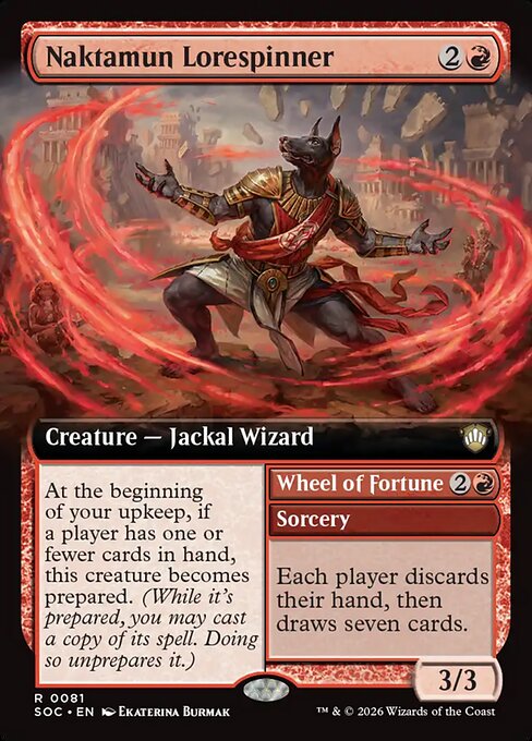 Naktamun Lorespinner (Extended Art) - SOC - 81