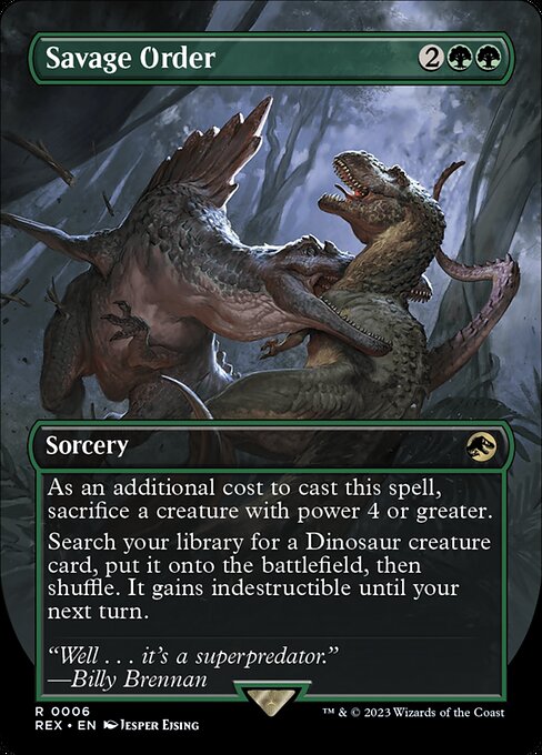 Savage Order (Borderless) - REX - 6