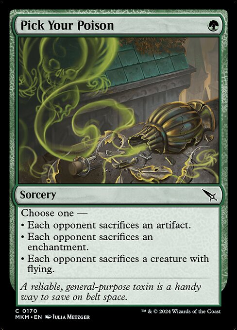 Pick Your Poison (Foil) - MKM - 170