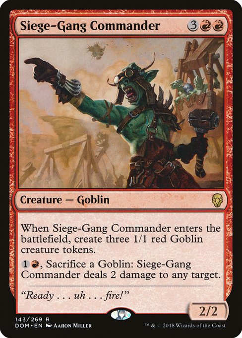 Siege-Gang Commander - DOM - 143