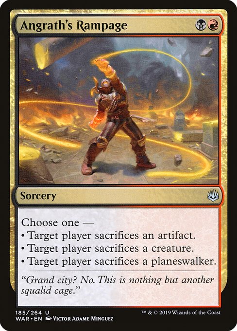 Angrath's Rampage - WAR - 185