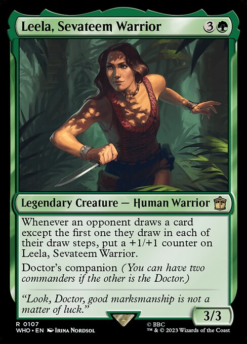 Leela, Sevateem Warrior - WHO - 107
