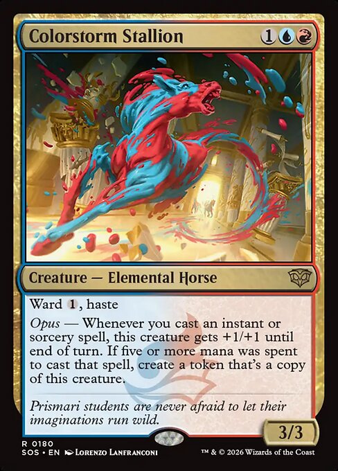 Colorstorm Stallion - SOS - 180