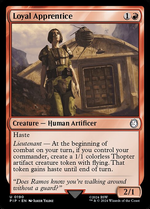Loyal Apprentice (Foil) - PIP - 190