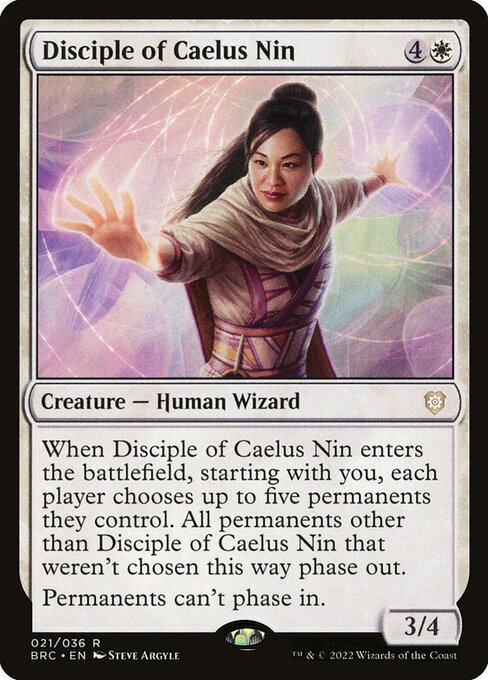 Disciple of Caelus Nin - BRC - 21