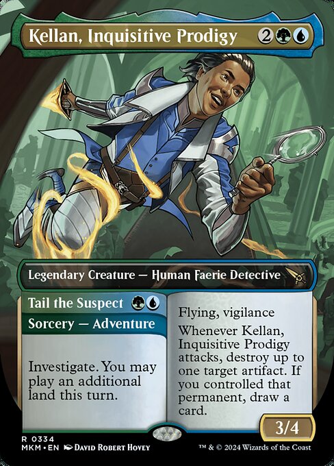 Kellan, Inquisitive Prodigy (Borderless) - MKM - 334