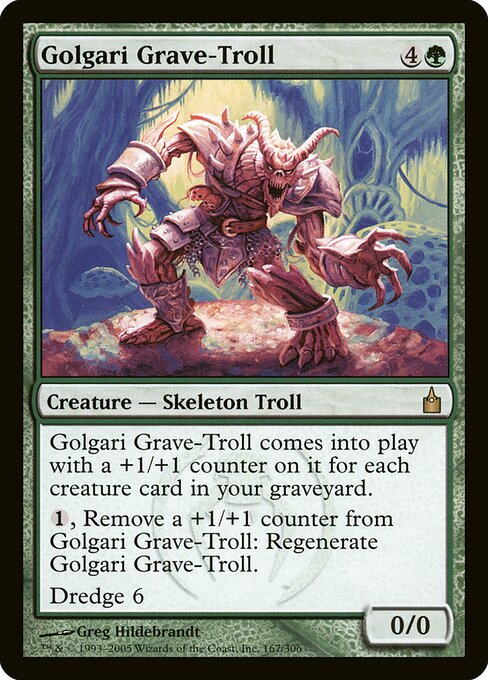 Golgari Grave-Troll - RAV - 167