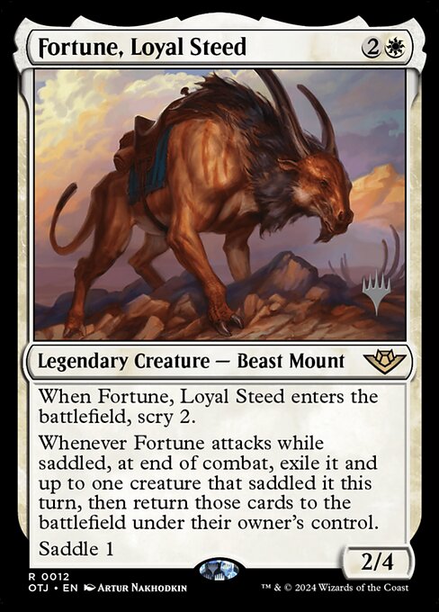 Fortune, Loyal Steed - POTJ - 12p