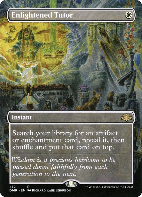 Enlightened Tutor (Borderless) - DMR - 412