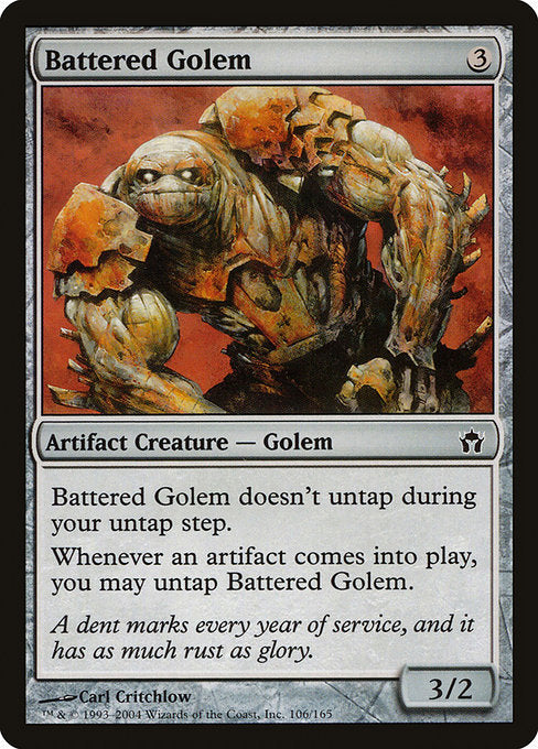 Battered Golem - 5DN - 106
