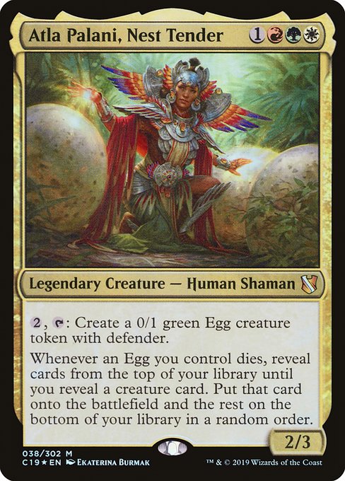 Atla Palani, Nest Tender (Foil) - C19 - 38