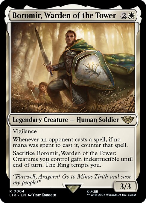 Boromir, Warden of the Tower - LTR - 4