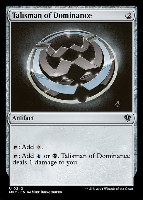 Talisman of Dominance - MKC - 242
