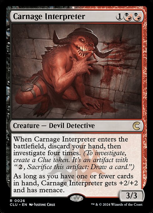 Carnage Interpreter - CLU - 26
