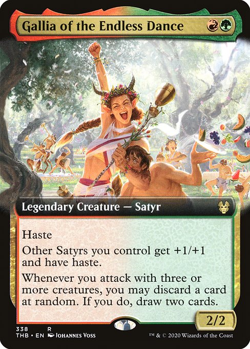 Gallia of the Endless Dance (Extended Art) (Foil) - THB - 338