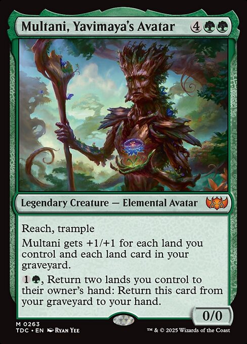 Multani, Yavimaya's Avatar - TDC - 263