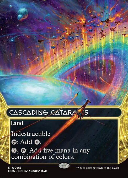 Cascading Cataracts (0005) (Borderless) (Foil) - EOS - 5