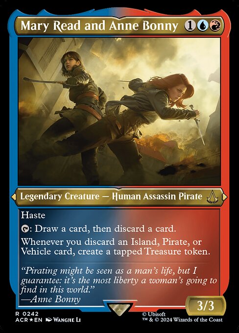 Mary Read and Anne Bonny (Foil Etched) - ACR - 242