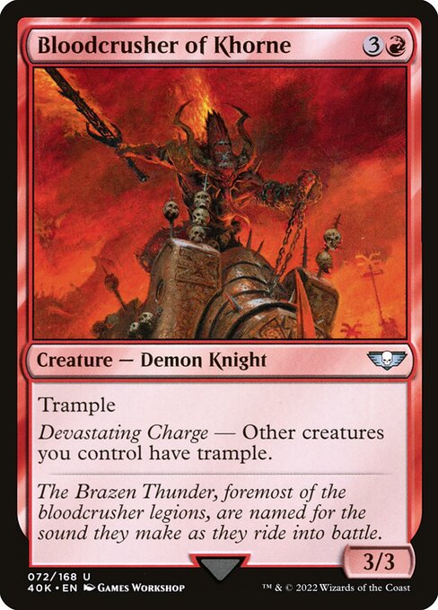 Bloodcrusher of Khorne - 40K - 72