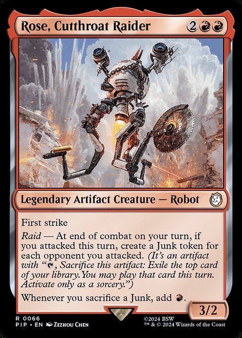 Rose, Cutthroat Raider - PIP - 66