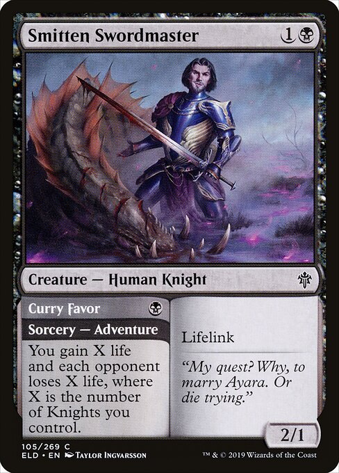 Smitten Swordmaster - ELD - 105