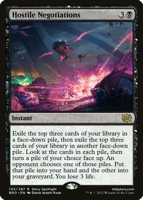 Hostile Negotiations - BRO - 105