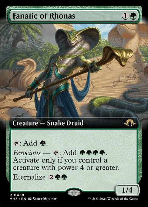 Fanatic of Rhonas (Extended Art) - MH3 - 458