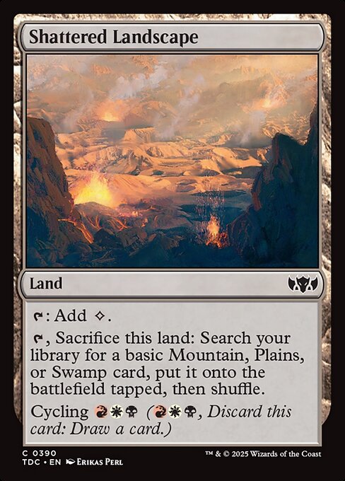 Shattered Landscape - TDC - 390